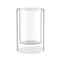 12 Pack: 6" Clear Glass Cylinder Candle Holder by Ashland®